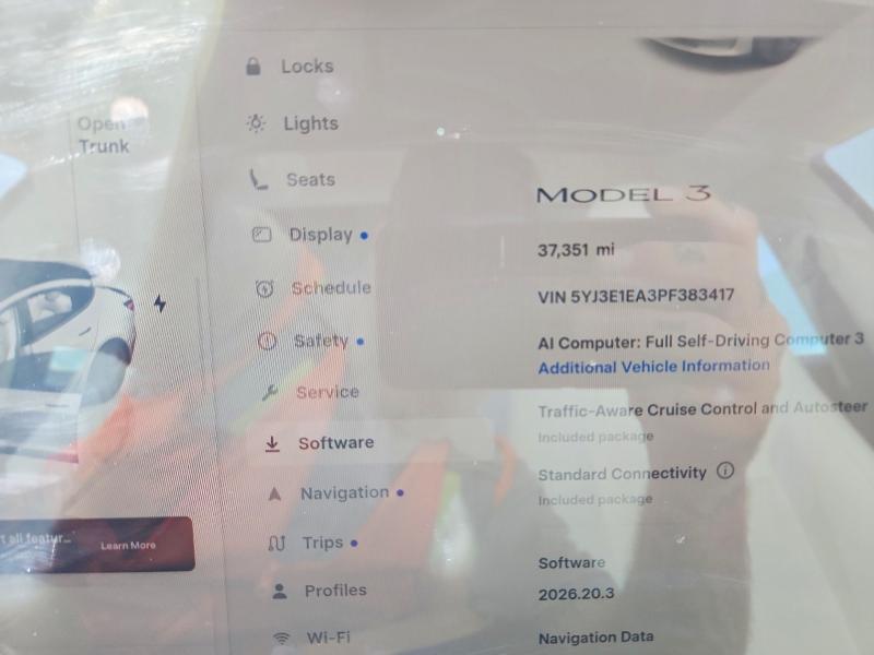 Aukcja sprzedaży 2023 Tesla Model 3, vin: 5YJ3E1EA3PF383417, numer aukcji: 60183376