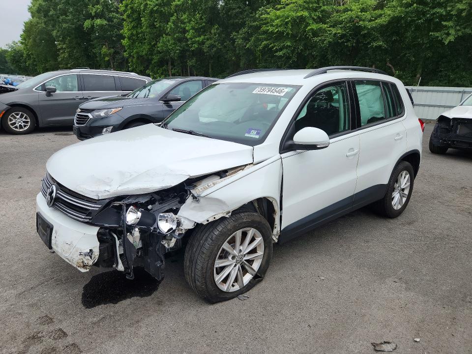 Aukcja sprzedaży 2017 Volkswagen Tiguan, vin: WVGBV7AX2HK052921, numer aukcji: 59794546