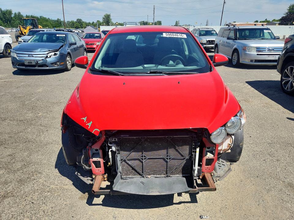 Продажа на аукционе авто 2013 Chevrolet Sonic, vin: 1G1JC6SG7D4104257, номер лота: 59884616