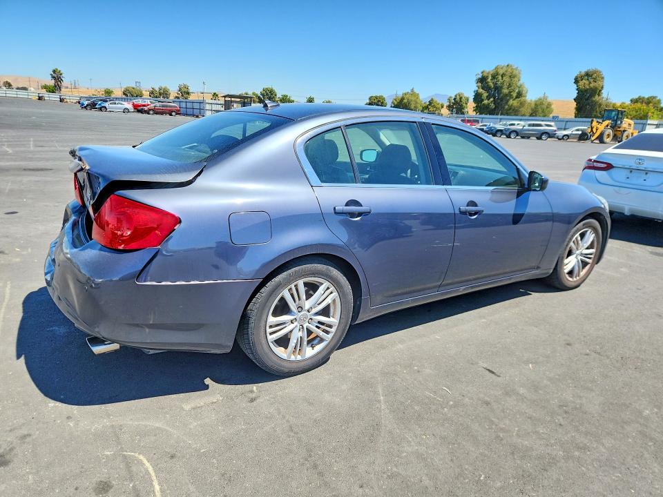 2010 Infiniti G37 Sedan მანქანა იყიდება აუქციონზე, vin: JN1CV6AP3AM406168, აუქციონის ნომერი: 62865326