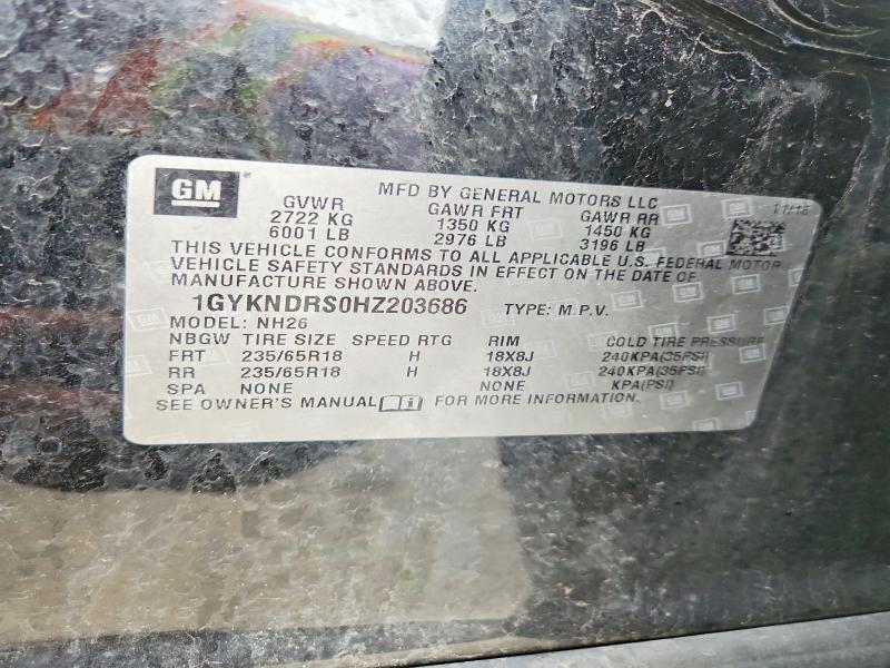 Продажа на аукционе авто 2017 Cadillac Xt5, vin: 1GYKNDRS0HZ203686, номер лота: 63309906