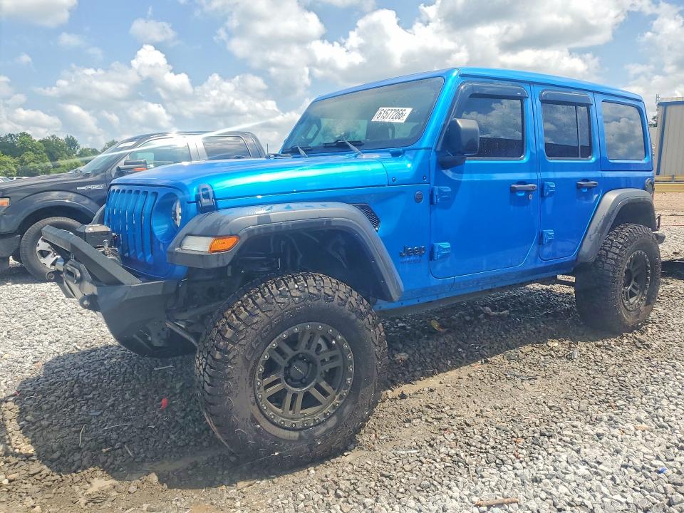 Продаж на аукціоні авто 2022 Jeep Wrangler Unlimited, vin: 1C4HJXDN7NW251553, номер лоту: 61577266