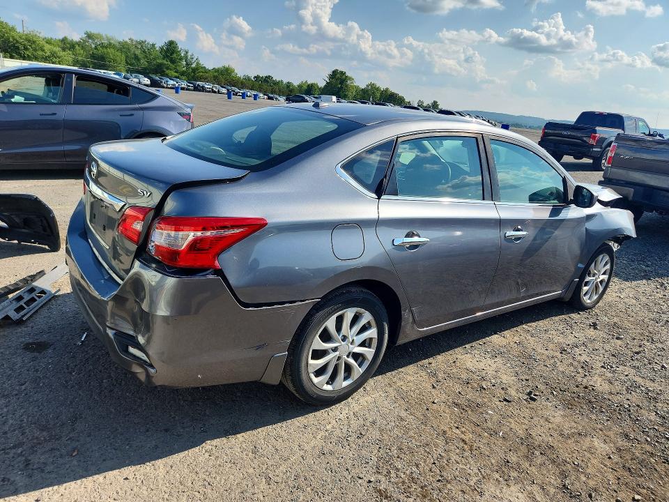 62489636 :رقم المزاد ، 3N1AB7AP2KY323884 vin ، 2019 Nissan Sentra مزاد بيع