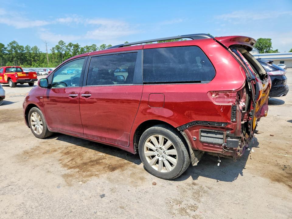 58890206 :رقم المزاد ، 5TDDZ3DC7HS179238 vin ، 2017 Toyota Sienna مزاد بيع