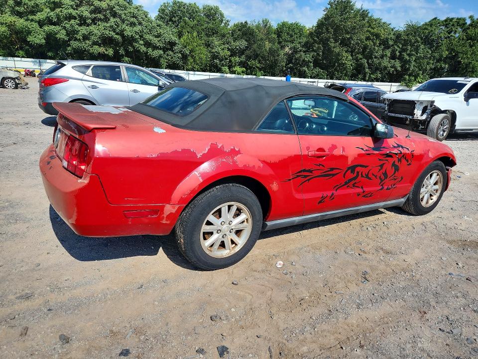 59987656 :رقم المزاد ، 1ZVFT84N175297912 vin ، 2007 Ford Mustang مزاد بيع