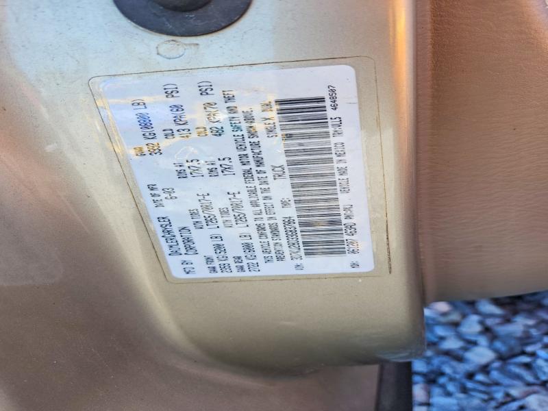 Aukcja sprzedaży 2003 Dodge Ram 2500, vin: 3D7KU28D33G837864, numer aukcji: 61378176