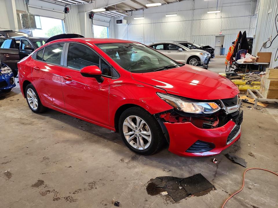 Продажа на аукционе авто 2019 Chevrolet Cruze, vin: 1G1BC5SM4K7108766, номер лота: 61983956