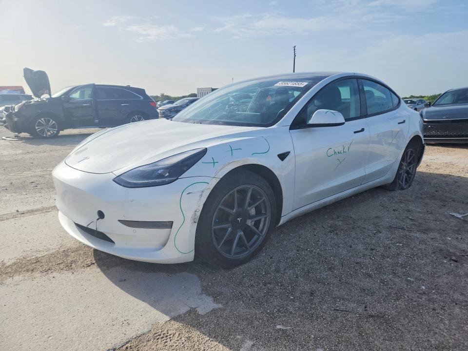 Продаж на аукціоні авто 2021 Tesla Model 3, vin: 5YJ3E1EBXMF915038, номер лоту: 85621855