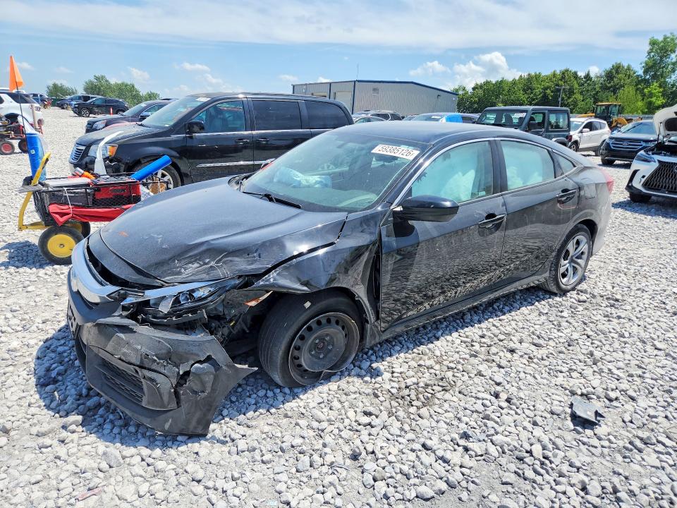 Продаж на аукціоні авто 2018 Honda Civic, vin: 2HGFC2F57JH584346, номер лоту: 59385126