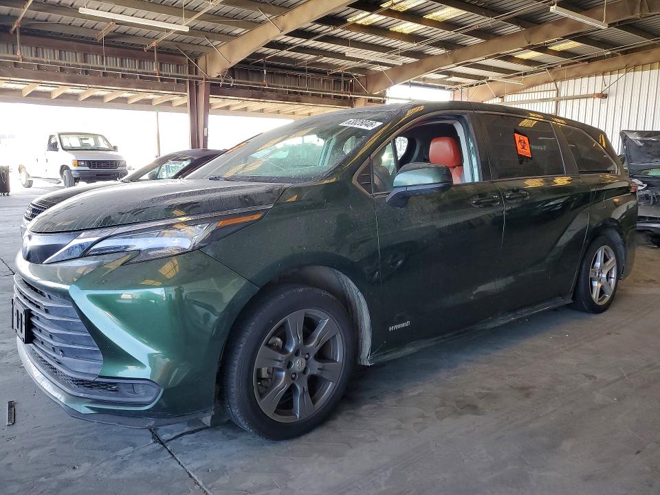 Aukcja sprzedaży 2021 Toyota Sienna, vin: 5TDKRKEC2MS008472, numer aukcji: 63028046