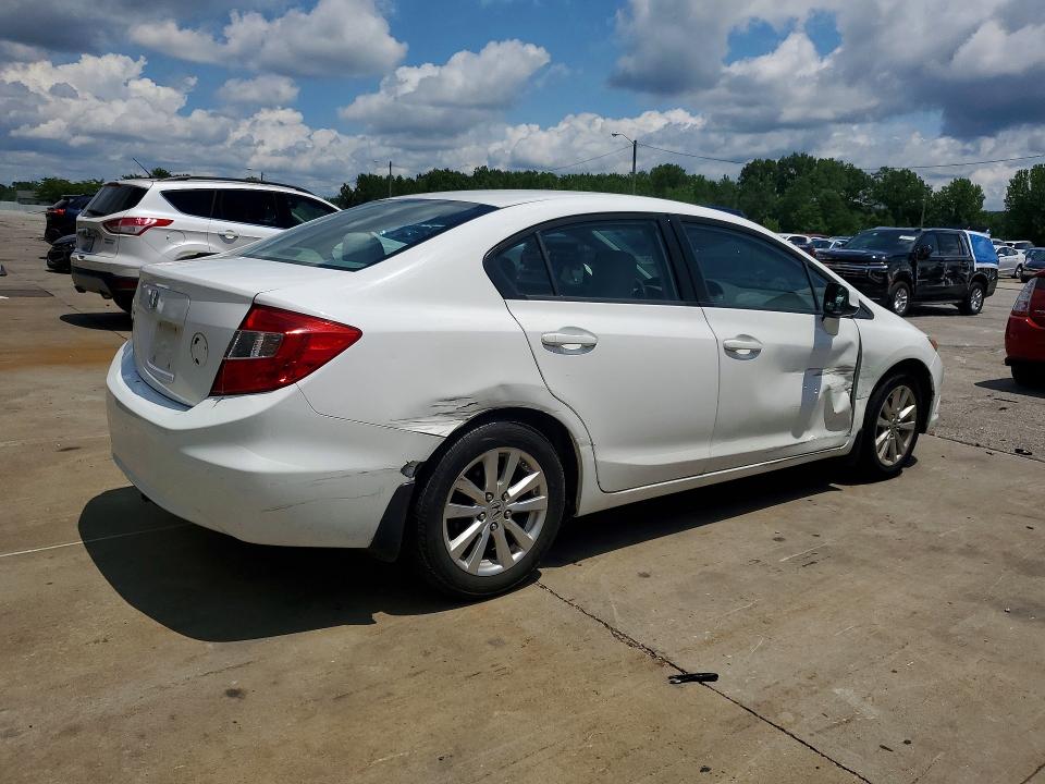 60772056 :رقم المزاد ، 19XFB2F82CE016452 vin ، 2012 Honda Civic مزاد بيع