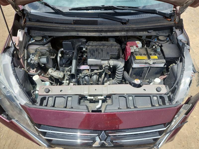 2022 Mitsubishi Mirage მანქანა იყიდება აუქციონზე, vin: ML32FUFJ7NHF04106, აუქციონის ნომერი: 61482616