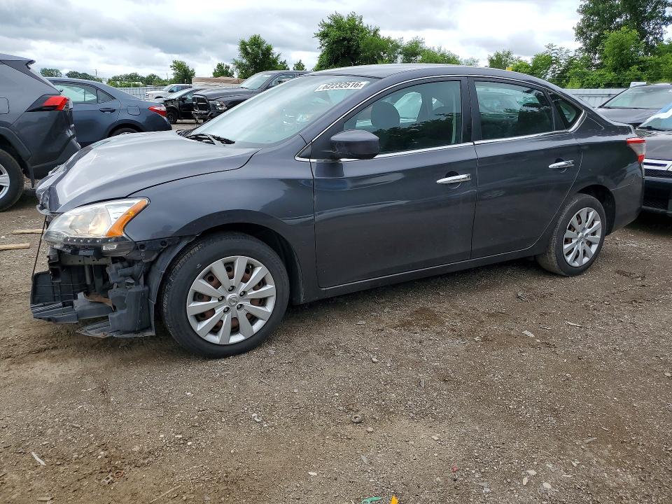 Продажа на аукционе авто 2014 Nissan Sentra, vin: 3N1AB7AP9EL665740, номер лота: 62232516