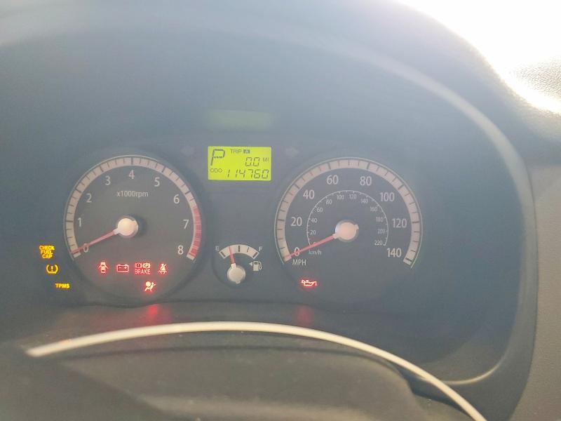 2009 Kia Rio მანქანა იყიდება აუქციონზე, vin: KNADE223796544993, აუქციონის ნომერი: 60684976