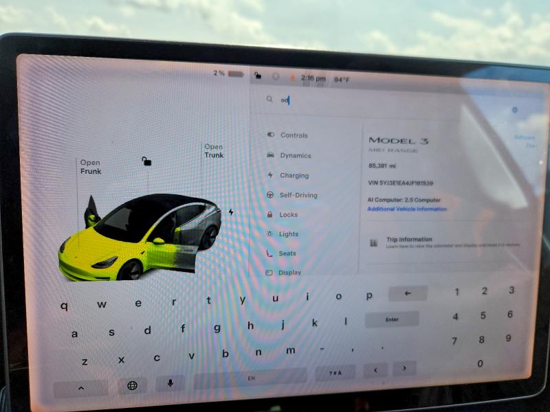 61249686 :رقم المزاد ، 5YJ3E1EA4JF161539 vin ، 2018 Tesla Model 3 مزاد بيع