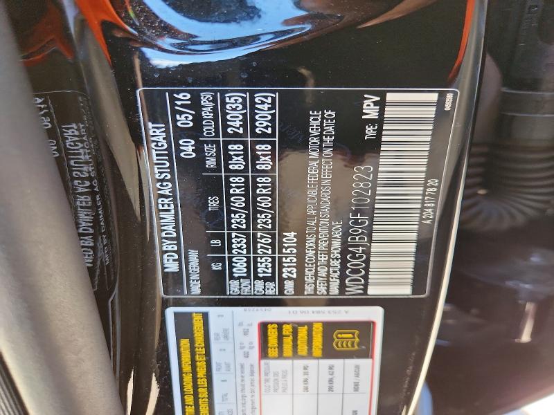 Продаж на аукціоні авто 2016 Mercedes-benz Glc, vin: WDC0G4JB9GF102823, номер лоту: 61558836