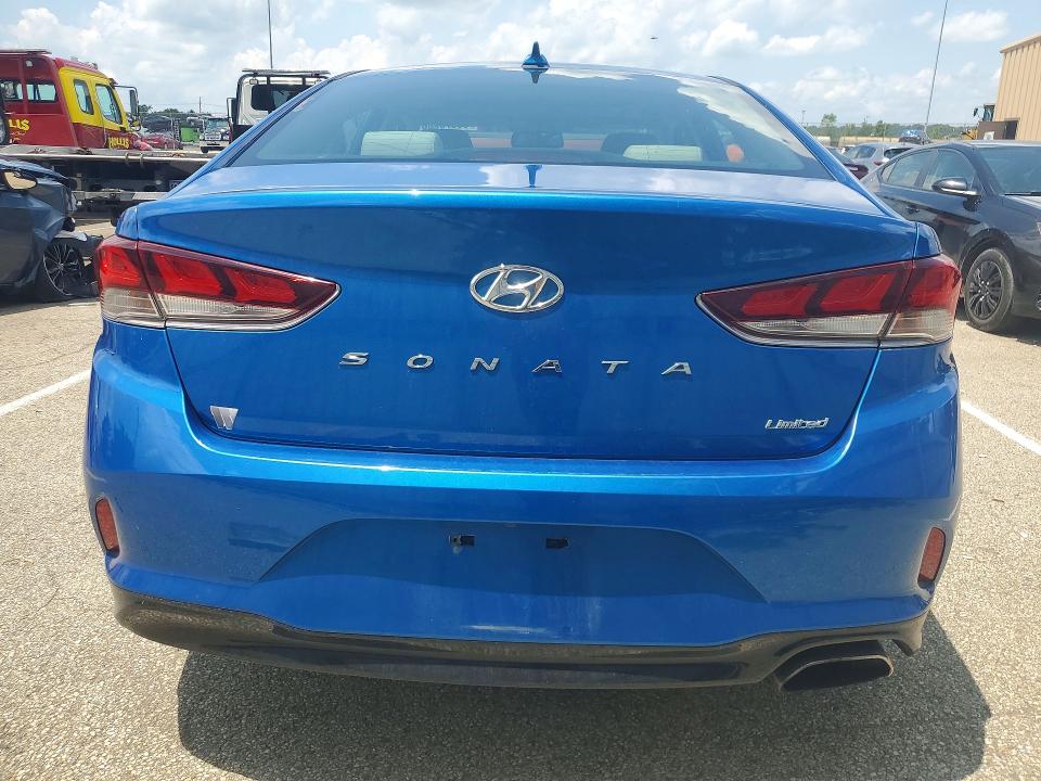 59870286 :رقم المزاد ، 5NPE34AF5JH596850 vin ، 2018 Hyundai Sonata مزاد بيع