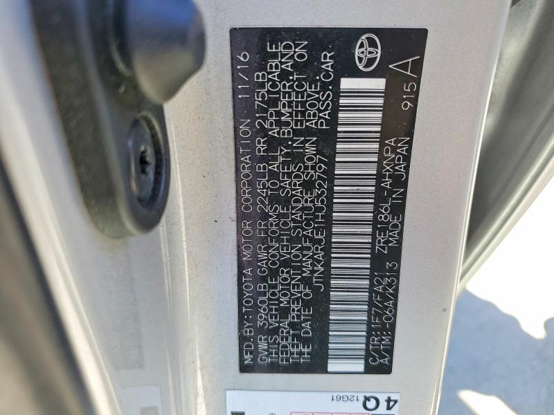 Продажа на аукционе авто 2017 Toyota Corolla Im, vin: JTNKARJE1HJ532797, номер лота: 59398626