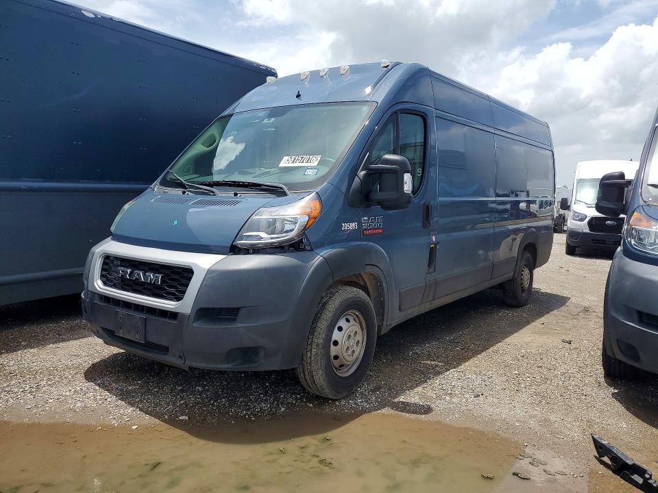 58157016 :رقم المزاد ، 3C6FRVJG5ME501026 vin ، 2021 Ram Promaster 3500 مزاد بيع