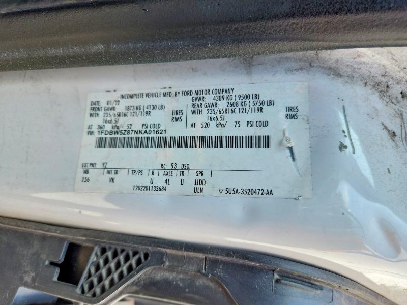 Продажа на аукционе авто 2022 Ford Transit, vin: 1FDBW5Z87NKA01621, номер лота: 54518416