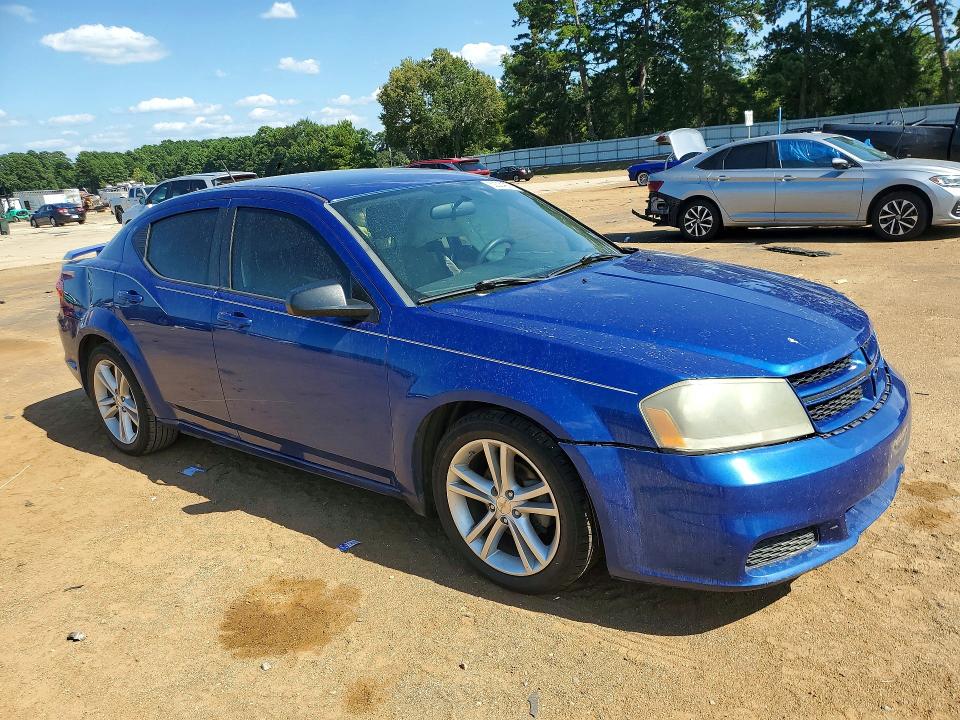 62334976 :رقم المزاد ، 1C3CDZAG7EN148839 vin ، 2014 Dodge Avenger مزاد بيع