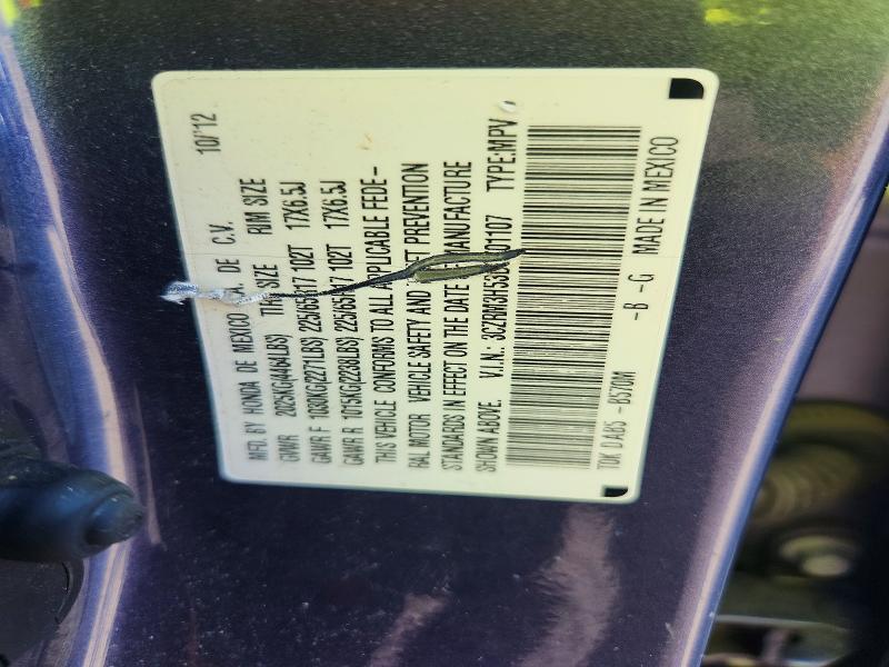 60949586 :رقم المزاد ، 3CZRM3H53DG701107 vin ، 2013 Honda Cr-v مزاد بيع
