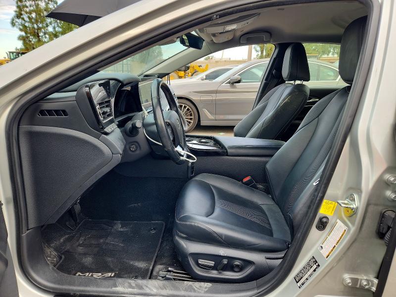 2024 Toyota Mirai მანქანა იყიდება აუქციონზე, vin: JTDAAAAA7RA011423, აუქციონის ნომერი: 61972456