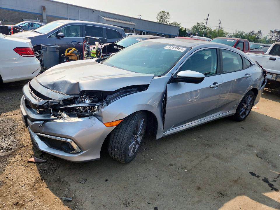 Продаж на аукціоні авто 2020 Honda Civic, vin: 19XFC1F33LE203002, номер лоту: 61389346