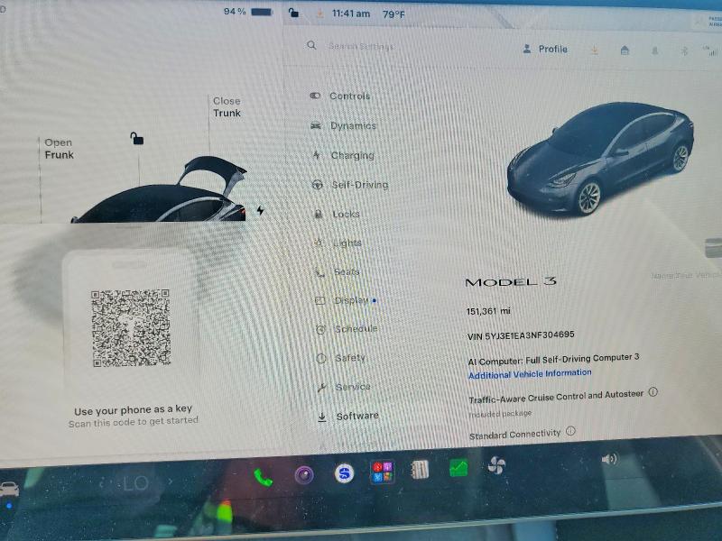 Продажа на аукционе авто 2022 Tesla Model 3, vin: 5YJ3E1EA3NF304695, номер лота: 60066416