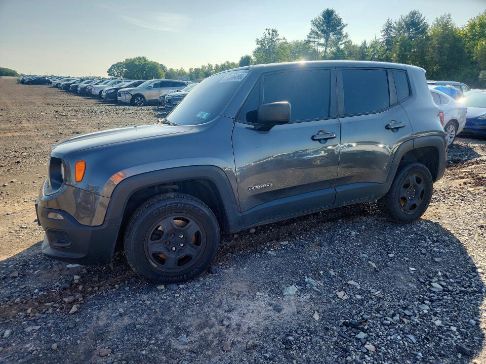 Продажа на аукционе авто 2017 Jeep Renegade, vin: ZACCJBABXHPF29113, номер лота: 61306496