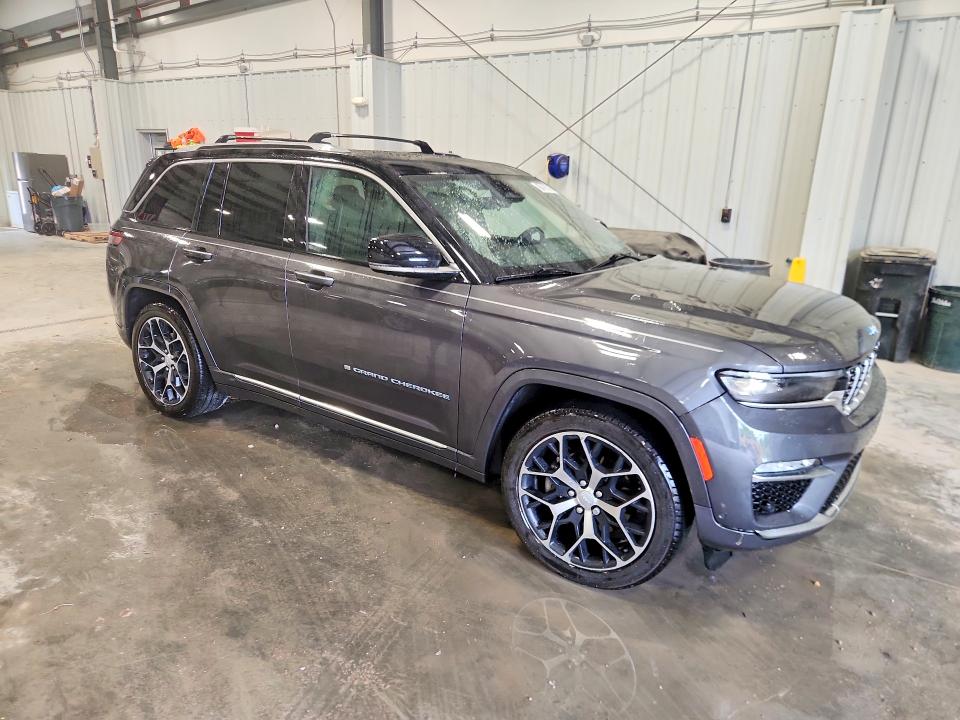 2022 Jeep Grand Cherokee მანქანა იყიდება აუქციონზე, vin: 1C4RJYE60N8747445, აუქციონის ნომერი: 61903656