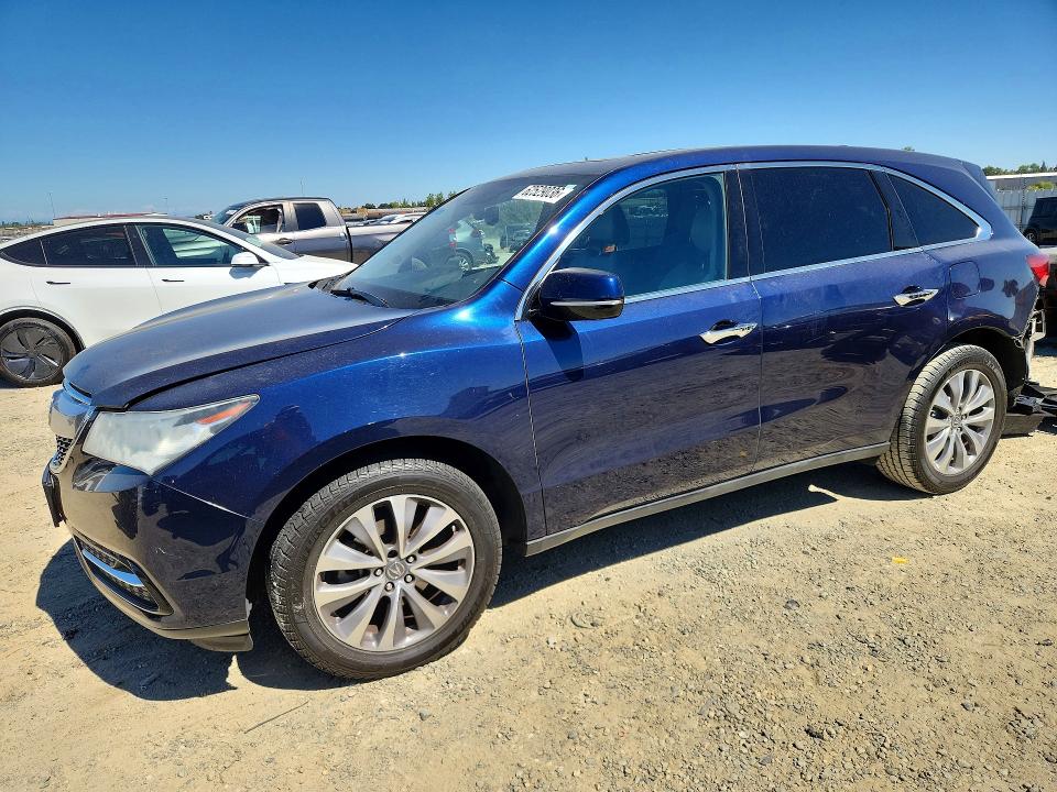 Auction sale of the 2015 Acura Mdx, vin: 5FRYD4H44FB020766, lot number: 62529036