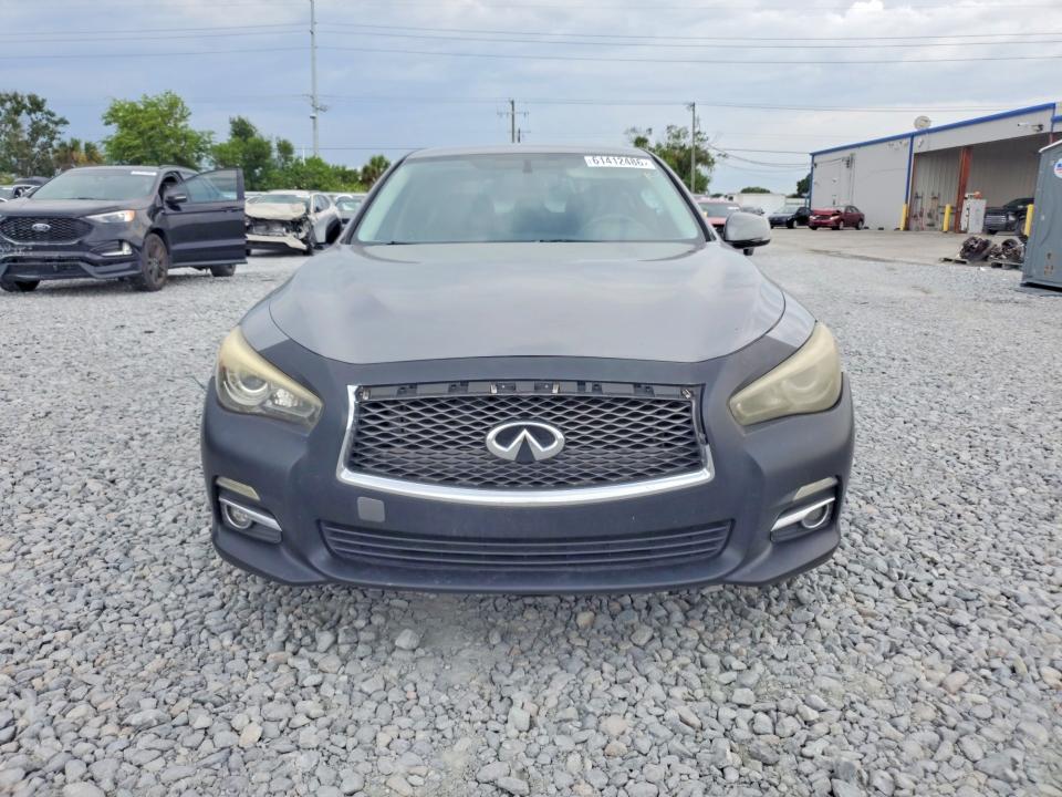 2015 Infiniti Q50 მანქანა იყიდება აუქციონზე, vin: JN1BV7AP6FM343818, აუქციონის ნომერი: 61412486