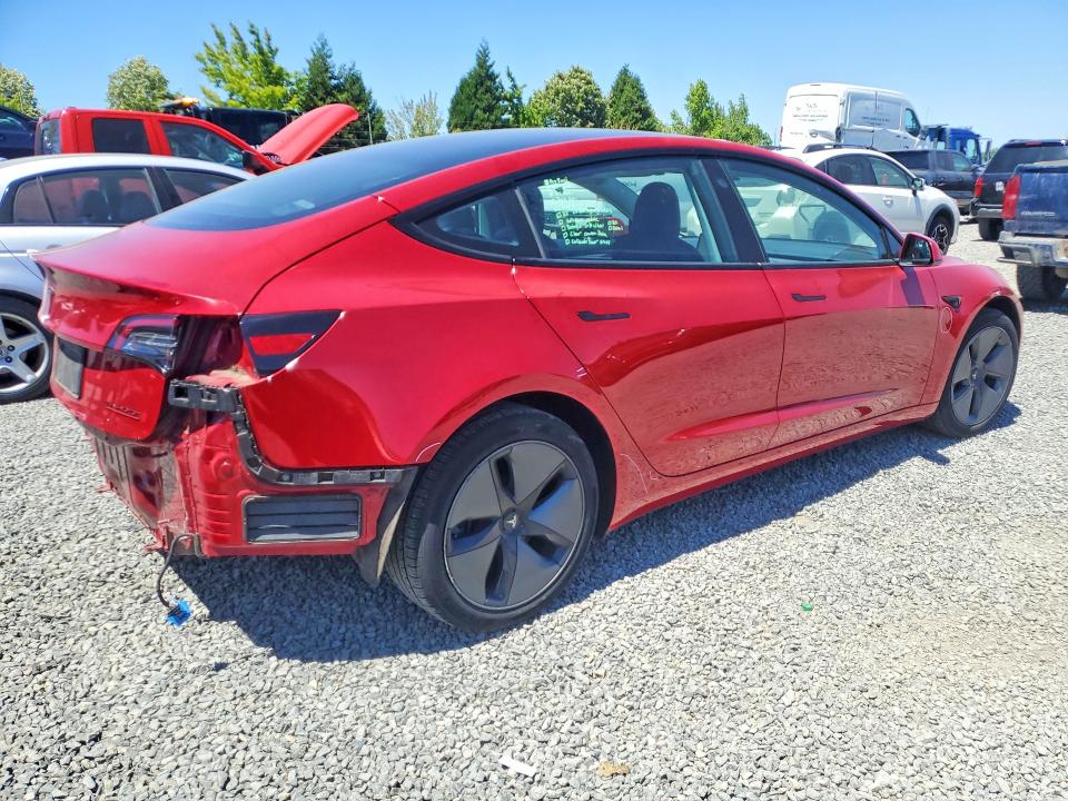 Aukcja sprzedaży 2022 Tesla Model 3, vin: 5YJ3E1EB2NF367344, numer aukcji: 60694906
