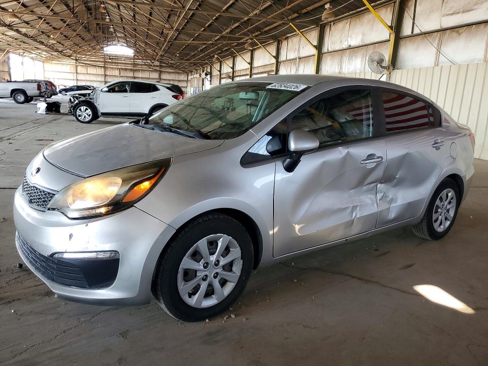 2017 Kia Rio მანქანა იყიდება აუქციონზე, vin: KNADM4A37H6025795, აუქციონის ნომერი: 62834026