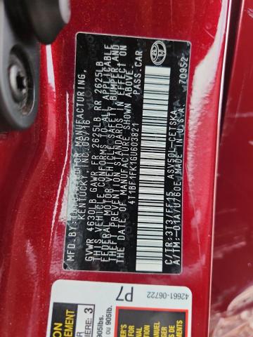 Aukcja sprzedaży 2016 Toyota Camry, vin: 4T1BF1FK1GU603821, numer aukcji: 61879626