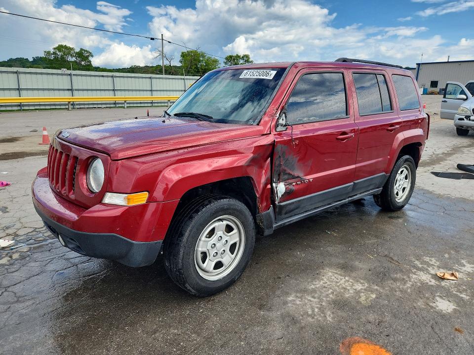 2015 Jeep Patriot მანქანა იყიდება აუქციონზე, vin: 1C4NJRBB9FD269167, აუქციონის ნომერი: 61525006