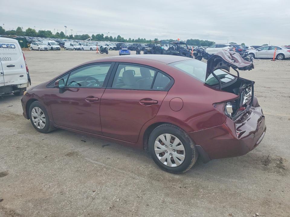 62214766 :رقم المزاد ، 19XFB2F51CE022913 vin ، 2012 Honda Civic مزاد بيع