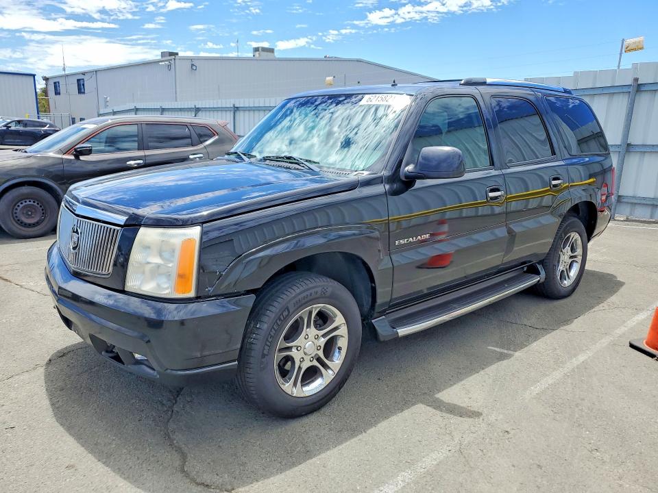 2002 Cadillac Escalade მანქანა იყიდება აუქციონზე, vin: 1GYEK63N42R221989, აუქციონის ნომერი: 62158216