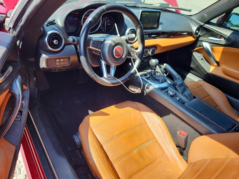 Aukcja sprzedaży 2017 Fiat 124 Spider, vin: JC1NFAEK5H0105887, numer aukcji: 59380856