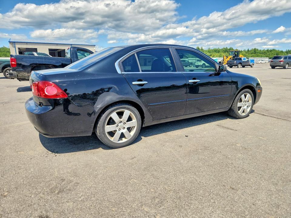 2007 Kia Optima მანქანა იყიდება აუქციონზე, vin: KNAGE123075101904, აუქციონის ნომერი: 62014786
