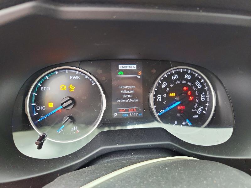 63532346 :رقم المزاد ، 4T3RWRFV9LU002505 vin ، 2020 Toyota Rav4 Hybrid مزاد بيع
