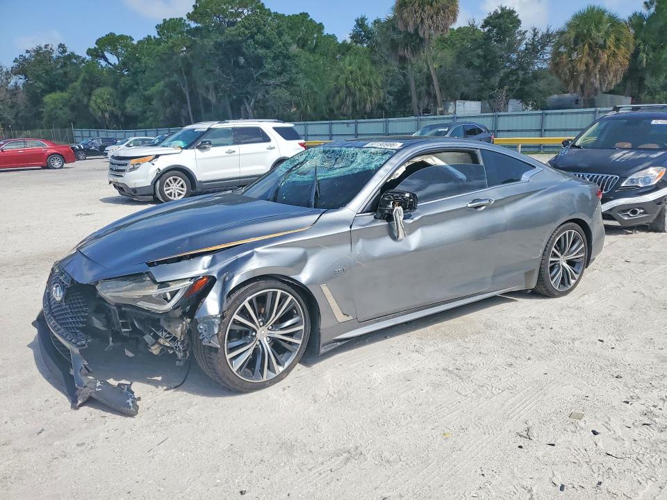 2017 Infiniti Q60 მანქანა იყიდება აუქციონზე, vin: JN1EV7EK4HM361457, აუქციონის ნომერი: 60190966