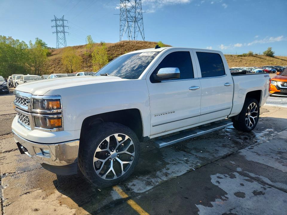 61794206 :رقم المزاد ، 3GCUKSEC6EG535167 vin ، 2014 Chevrolet Silverado مزاد بيع