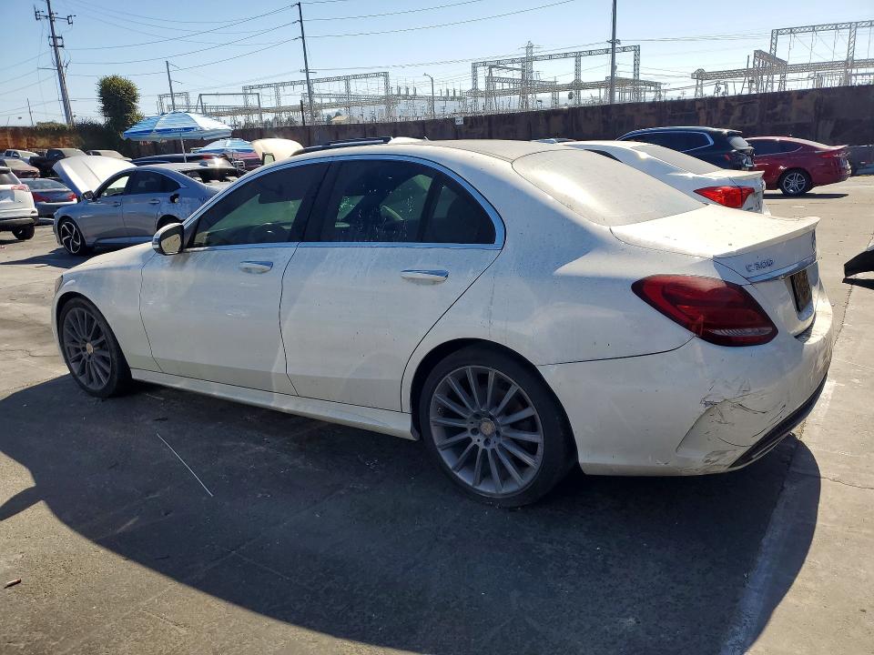 Aukcja sprzedaży 2016 Mercedes-benz C, vin: 55SWF4JB2GU117847, numer aukcji: 62811046