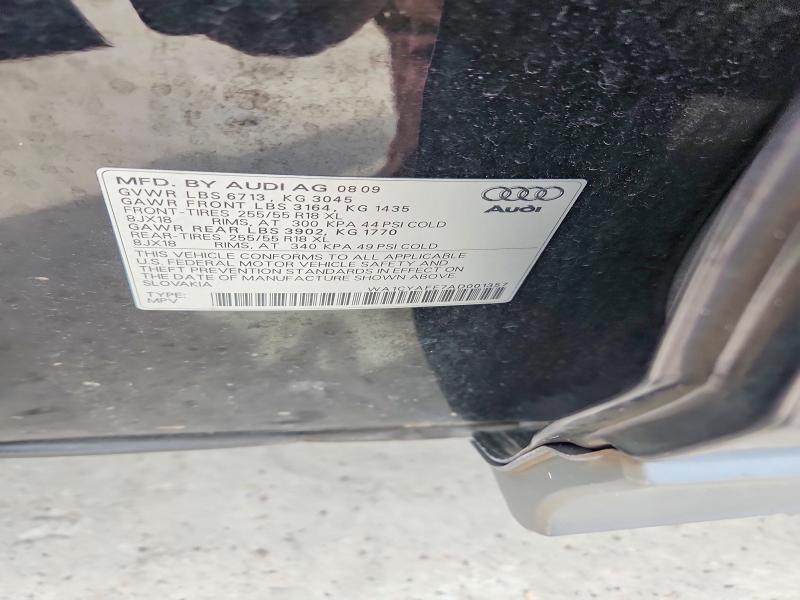 Продажа на аукционе авто 2010 Audi Q7, vin: WA1CYAFE7AD001357, номер лота: 85975355