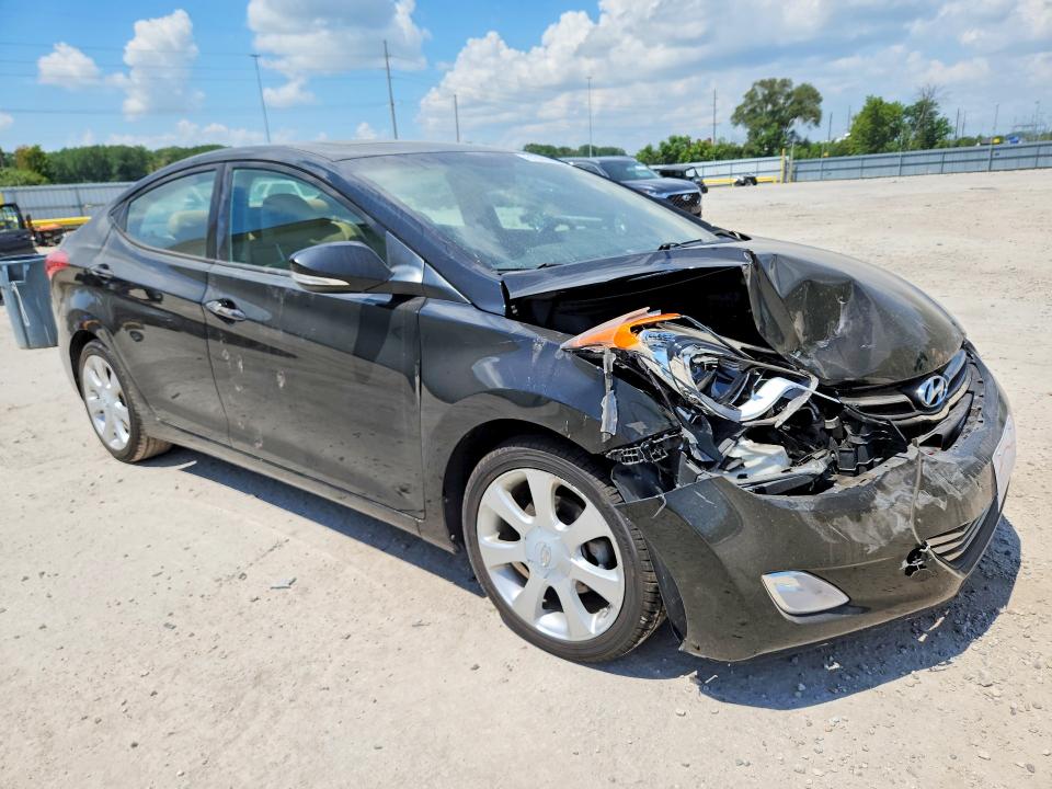 2013 Hyundai Elantra მანქანა იყიდება აუქციონზე, vin: KMHDH4AE6DU844999, აუქციონის ნომერი: 61329886