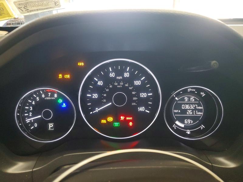 Продаж на аукціоні авто 2022 Honda Hr-v, vin: 3CZRU6H39NM765395, номер лоту: 61992986