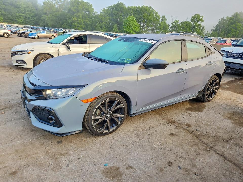 61941896 :رقم المزاد ، SHHFK7G47KU223273 vin ، 2019 Honda Civic مزاد بيع