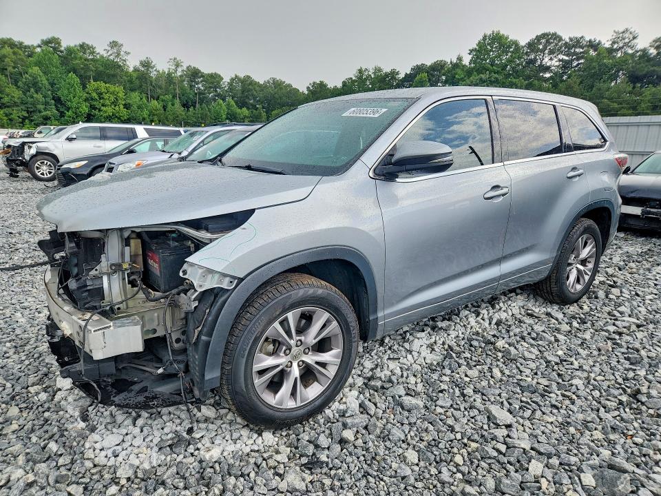 2015 Toyota Highlander მანქანა იყიდება აუქციონზე, vin: 5TDZKRFH1FS075752, აუქციონის ნომერი: 60805396